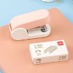Deli Mini Stapler with 830 Staples - 12 Sheet Capacity (White) - 6