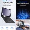 Picture of For Samsung Galaxy Tab A9+ DUX DUCIS DK Floating Magnetic Keyboard Leather Tablet Case (Black)