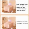 Picture of Moon Meteorite Mini Humidifier With Colorful Night Light (White)