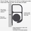 40cm Kitchen Order Holder Aluminum Ticket Holder - 4