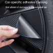 Picture of 28pcs/Set For Tesla Model 3 Tire Sticker Modification Protective Film, Style: Carbon Fiber