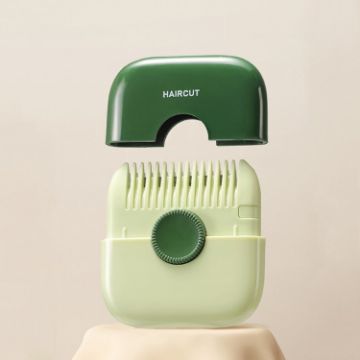 Picture of 2 In 1 Hair Sharpener Comb Hair Clipper For Chopped Split Ends Cutting Thinning (Avocado Green)