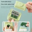Picture of 2 In 1 Hair Sharpener Comb Hair Clipper For Chopped Split Ends Cutting Thinning (Avocado Green)