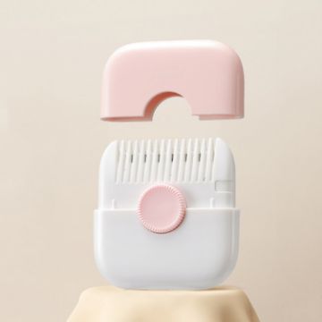 Picture of 2 In 1 Hair Sharpener Comb Hair Clipper For Chopped Split Ends Cutting Thinning (Pink)