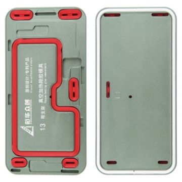 iPhone 13 LCD Screen Frame Vacuum Heating Glue Removal Mold with Holder - 1