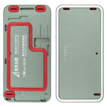 Picture of For iPhone 12 mini LCD Screen Frame Vacuum Heating Glue Removal Mold with Holder