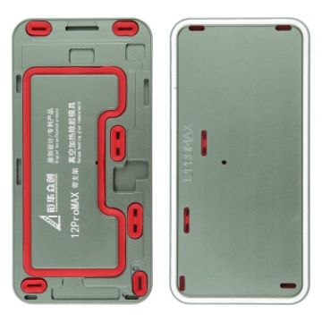 Picture of For iPhone 12 Pro Max LCD Screen Frame Vacuum Heating Glue Removal Mold with Holder