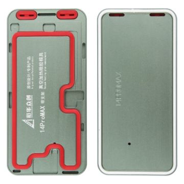 Picture of For iPhone 14 Pro Max LCD Screen Frame Vacuum Heating Glue Removal Mold with Holder