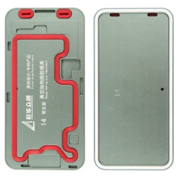 Picture of For iPhone 14 LCD Screen Frame Vacuum Heating Glue Removal Mold with Holder