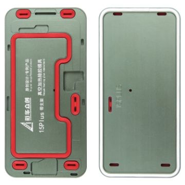 Picture of For iPhone 15 Plus LCD Screen Frame Vacuum Heating Glue Removal Mold with Holder
