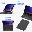 Picture of For Samsung Galaxy Tab S9/S8/S7 DUX DUCIS MK Series Floating Magnetic Keyboard Tablet Leather Case