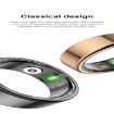 R02 SIZE 9 Smart Ring - Heart Rate/Blood Oxygen/Sleep Monitor - Gold - 6