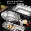 Stainless Steel Cutlery Organizer with Drainage Tray - 7