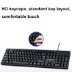 T-WOLF 104-keys USB Wired Keyboard (T15) - 5
