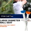 Picture of 4pcs/Box PGM QT022 Golf Tee Adjustable Limit Aiming Assist 77mm Tee Length