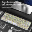 T-WOLF T40 68-Keys RGB Mechanical Keyboard (Yellow) - 6