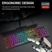 T-WOLF T80 104-Keys RGB Illuminated Keyboard - Black - 9