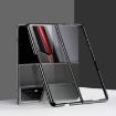 For Honor Magic V2 RSR Porsche Design Transparent Electroplating Folding Phone Case - 1