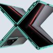 For Honor Magic V2 RSR Porsche Design Transparent Electroplating Folding Phone Case - 4