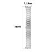 Samsung Galaxy Fit 3 SM-R390 Rose Gold Metal Watch Band - 7
