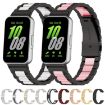 Samsung Galaxy Fit 3 SM-R390 Metal Watch Band Silver - 5
