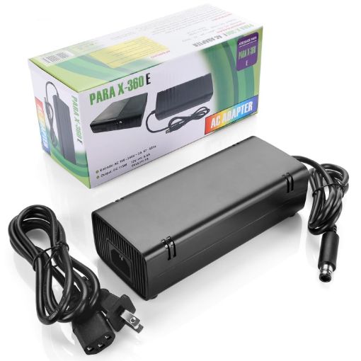 Xbox 360 E Console Power Supply Charger 135W EU Plug - 1