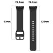 Samsung Galaxy Fit 3 SM-R390 Red Silicone Watch Band - 7