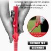 Picture of PGM HGB022 Golf Retractable Swing Practice Stick Indoor Golf Sound Assistant Practitioner (Red)