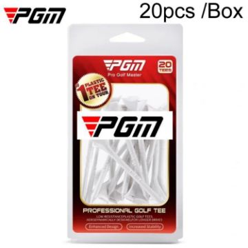 Picture of 20pcs/Box PGM QT031 83mm Golf Ball Tee 10 Degree Angled Ball Spike Aiming Arrow