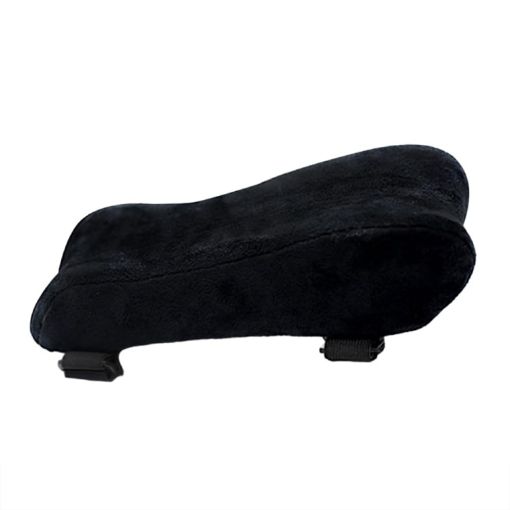 Memory Foam Office Chair Armrest Pad - Black - 1