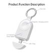 Apple Watch/AirPods Series U20A Portable Magnetic Wireless Charger - 3
