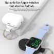 Apple Watch/AirPods Series U20A Portable Magnetic Wireless Charger - 7