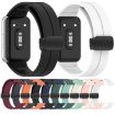 Samsung Galaxy Fit 3 SM-R390 Silicone Watch Band - Midnight Blue - 6