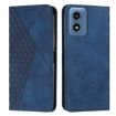 Motorola Moto G04/G24 Blue Leather Phone Case - 1