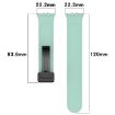 Samsung Galaxy Fit 3 SM-R390 Silicone Watch Band - Dark Gray - 7