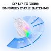 ONIKUMA CW923 RGB Lighting Wired Mouse Transparent - 6