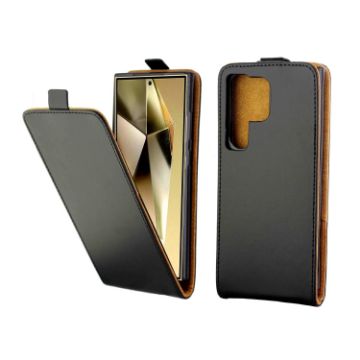 Samsung Galaxy S24 Ultra 5G Vertical Flip Leather Case with Card Slot - 1