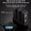 Picture of LKTOP 100W USB-C/Type-C Desktop Charger Adapter For DJI Mini Series/Air 3/Mavic 3 Series Battery (EU Plug)