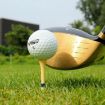 Picture of 30pcs/Box PGM QT030 Golf Bamboo Tee Adjustable Height Spikes Golf Depth Marker Tee (83mm)