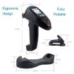 Picture of 1D CCD Red Light Wireless Barcode Reader Scanner Data Collector With 2.2-Inch LCD Screen