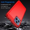 T-Mobile REVVL 6x 5G Red Carbon Fiber TPU Phone Case - 3