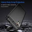 Samsung Galaxy Xcover 7 Carbon Fiber Brushed Texture TPU Phone Case - 3