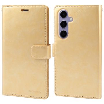 Samsung Galaxy S24+ 5G GOOSPERY MANSOOR DIARY Leather Phone Case - 1