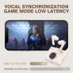 ONIKUMA T18 Bluetooth 5.3 Wireless Earphone - Beige - 6