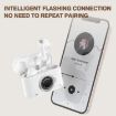 ONIKUMA T18 Bluetooth 5.3 Wireless Earphone White - 4