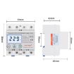 Picture of SINOTIMER STVP-932 50A 3-phase 380V LCD Self-resetting Adjustable Surge Voltage Protector