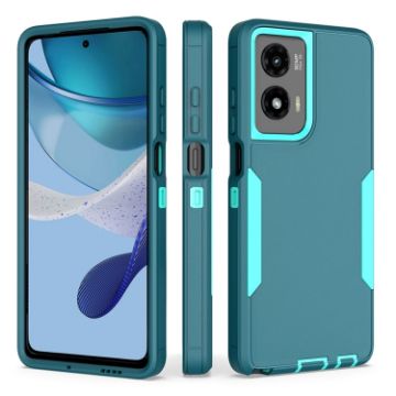 Motorola Moto G Stylus 5G 2024 Magnetic Phone Case Blue+Green - 1