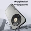 For Honor 90 GT Green Leather Back Phone Case - 7