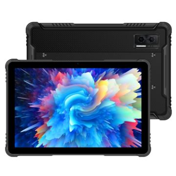 Picture of DOOGEE R08 4G Rugged Tablet PC, 6GB+256GB, 10.1 inch Android 13 MT8788 Octa Core Support Dual SIM, Global Version with Google Play, EU Plug (Black)