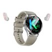 X10 Headphones Smart Watch 1.39" Waterproof Bracelet - Silver - 1